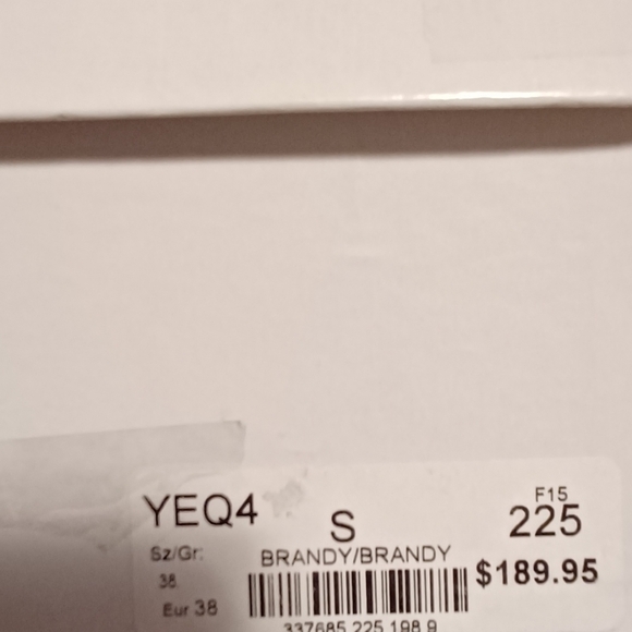 LE Chateau Made in Italy Suede Knee High Boot in Brandy Low Heel - Picture 15 of 15